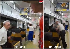 Un streamer español empuja a un anciano de un tren en Japón durante una retransmisión en directo
