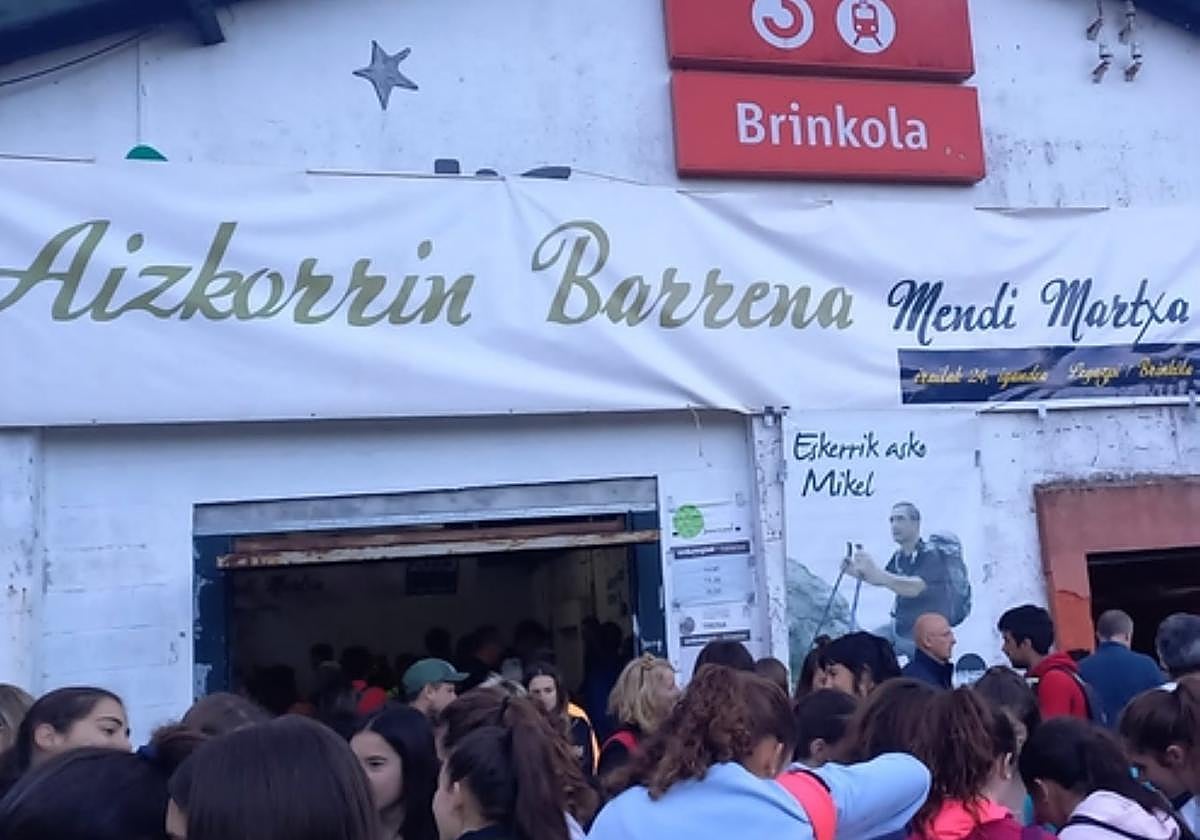 Brinkola, epicentro de la marcha.