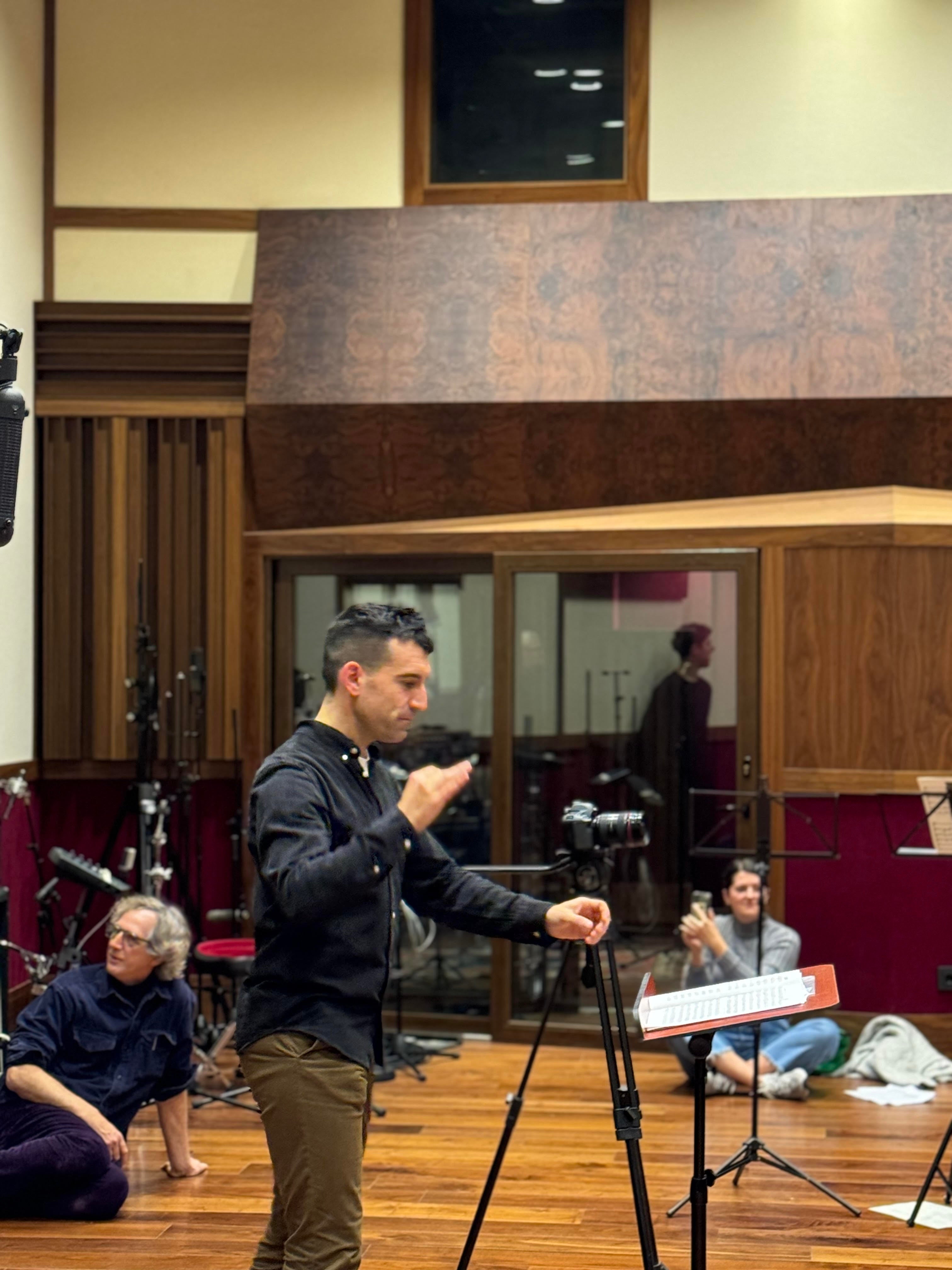 La coral Ganbara de Oñati en el Zinemaldia