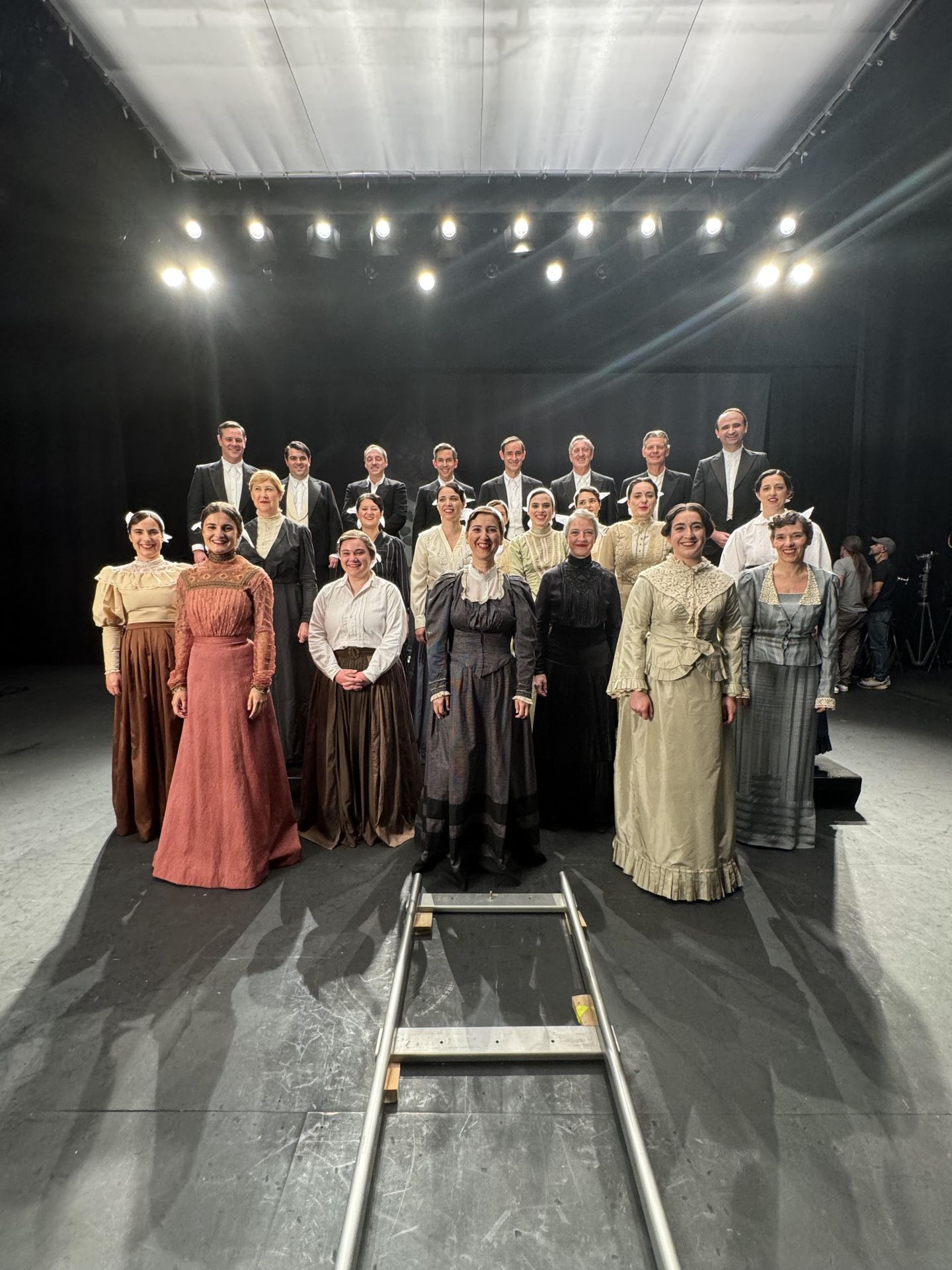 La coral Ganbara de Oñati en el Zinemaldia