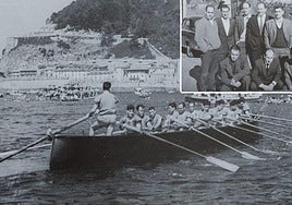 1961, homenaje a los tolosarras que llevaron el nombre de su pueblo a La Concha.