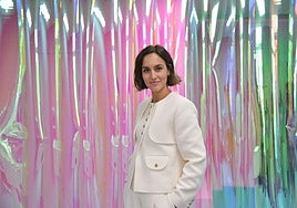 Megan Montaner, que presentó este miércoles la película.