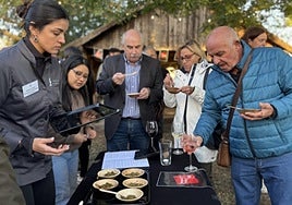 Degustación de los platos propuestos en el cierre del proyecto.