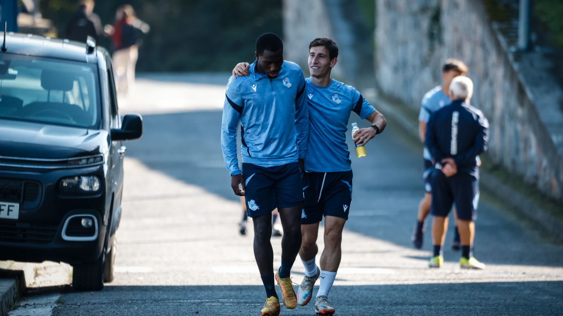 Sol y buen humor para enfrentarse al Barcelona