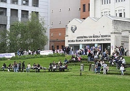 Campus de la EHU en Donostia.