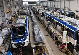 Imagen de archivo de la planta de CAF en Beasain.