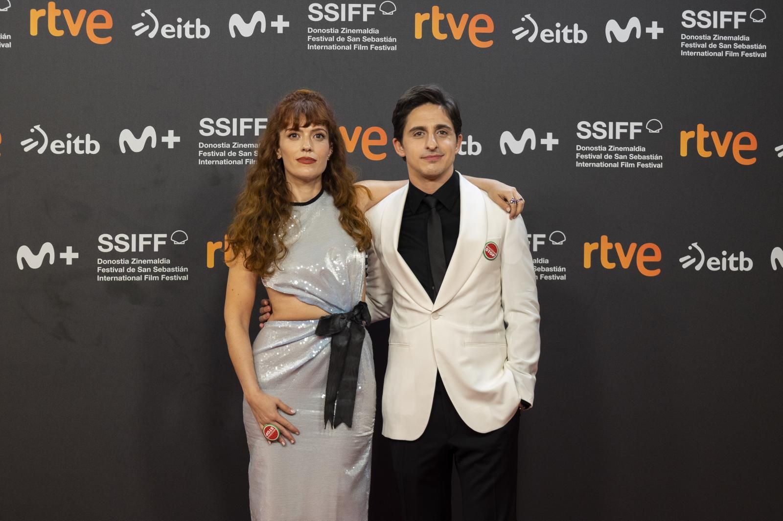 Las mejores imágenes de la alfombra roja previa a la ceremonia de clausura del Zinemaldia