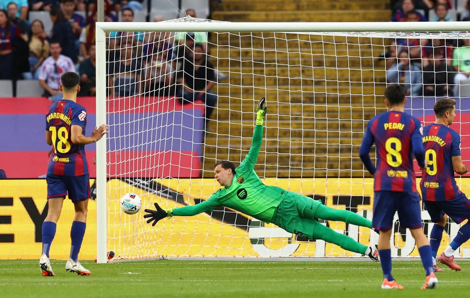 Las imágenes del partido Barça-Real Sociedad