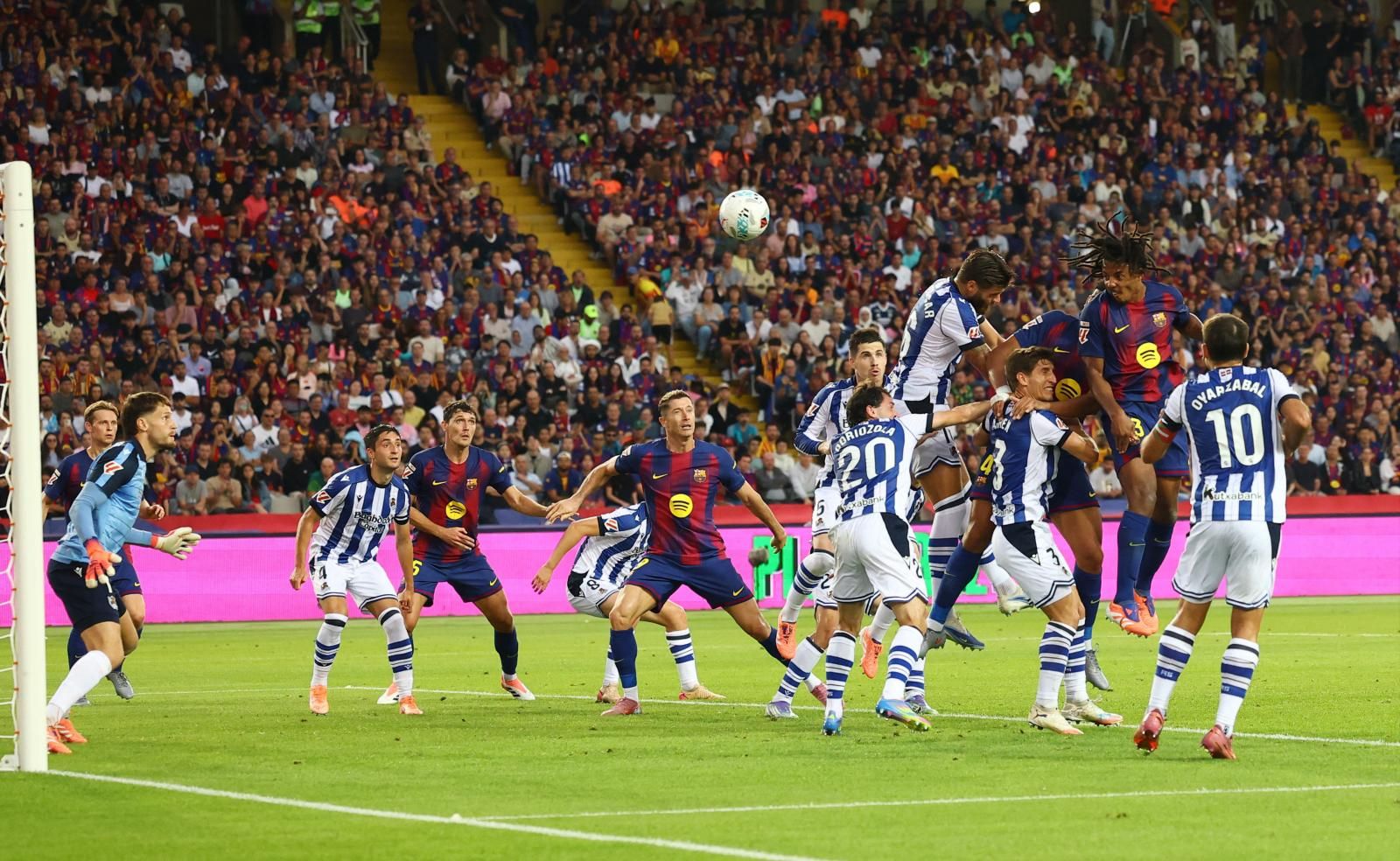 Las imágenes del partido Barça-Real Sociedad