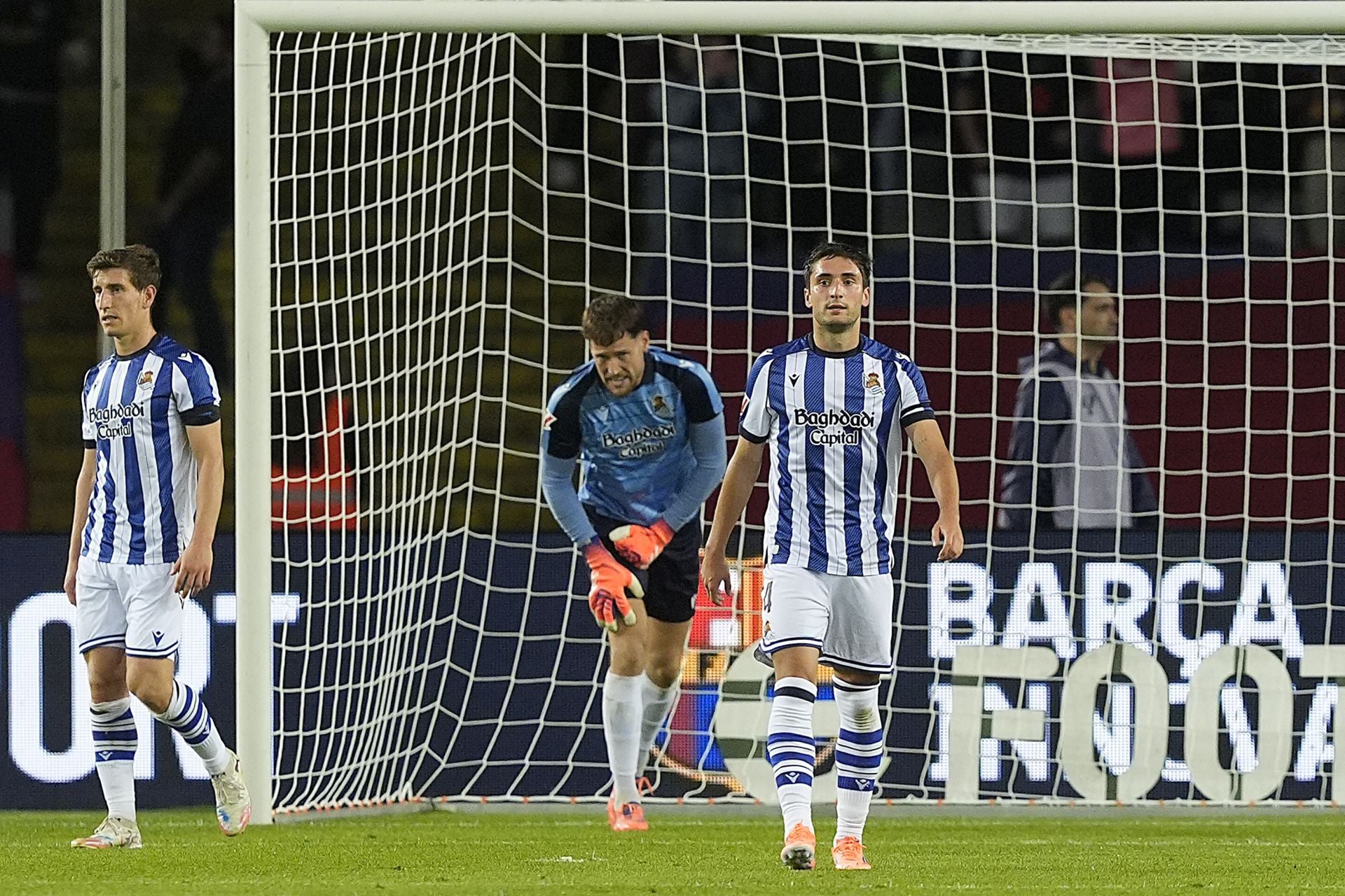 Las imágenes del partido Barça-Real Sociedad