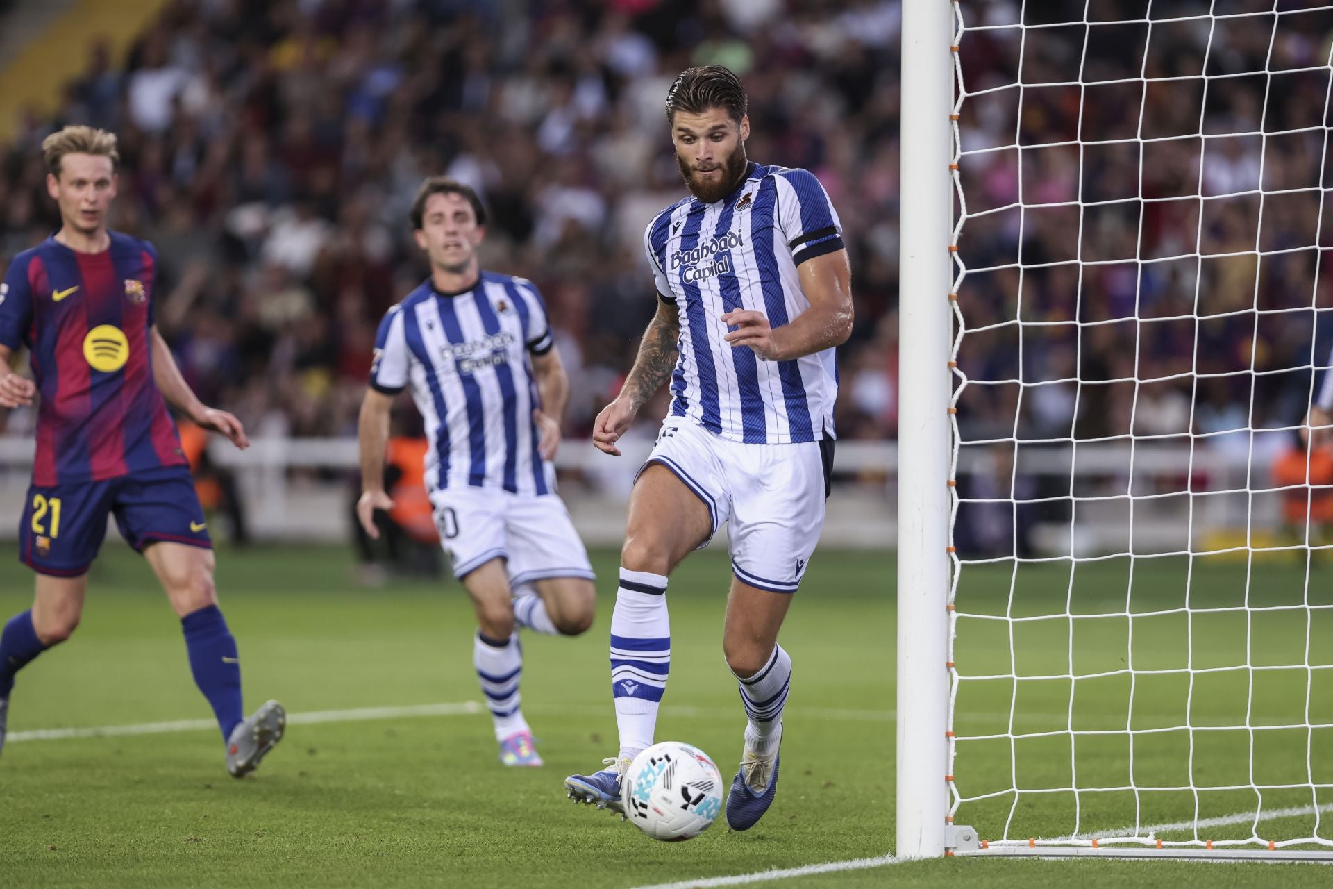 Las imágenes del partido Barça-Real Sociedad