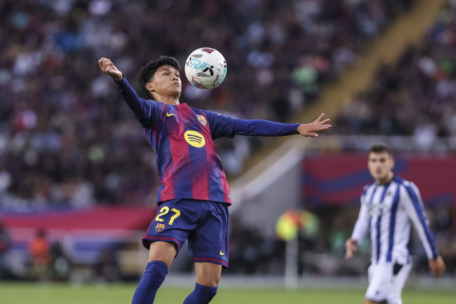 Las imágenes del partido Barça-Real Sociedad