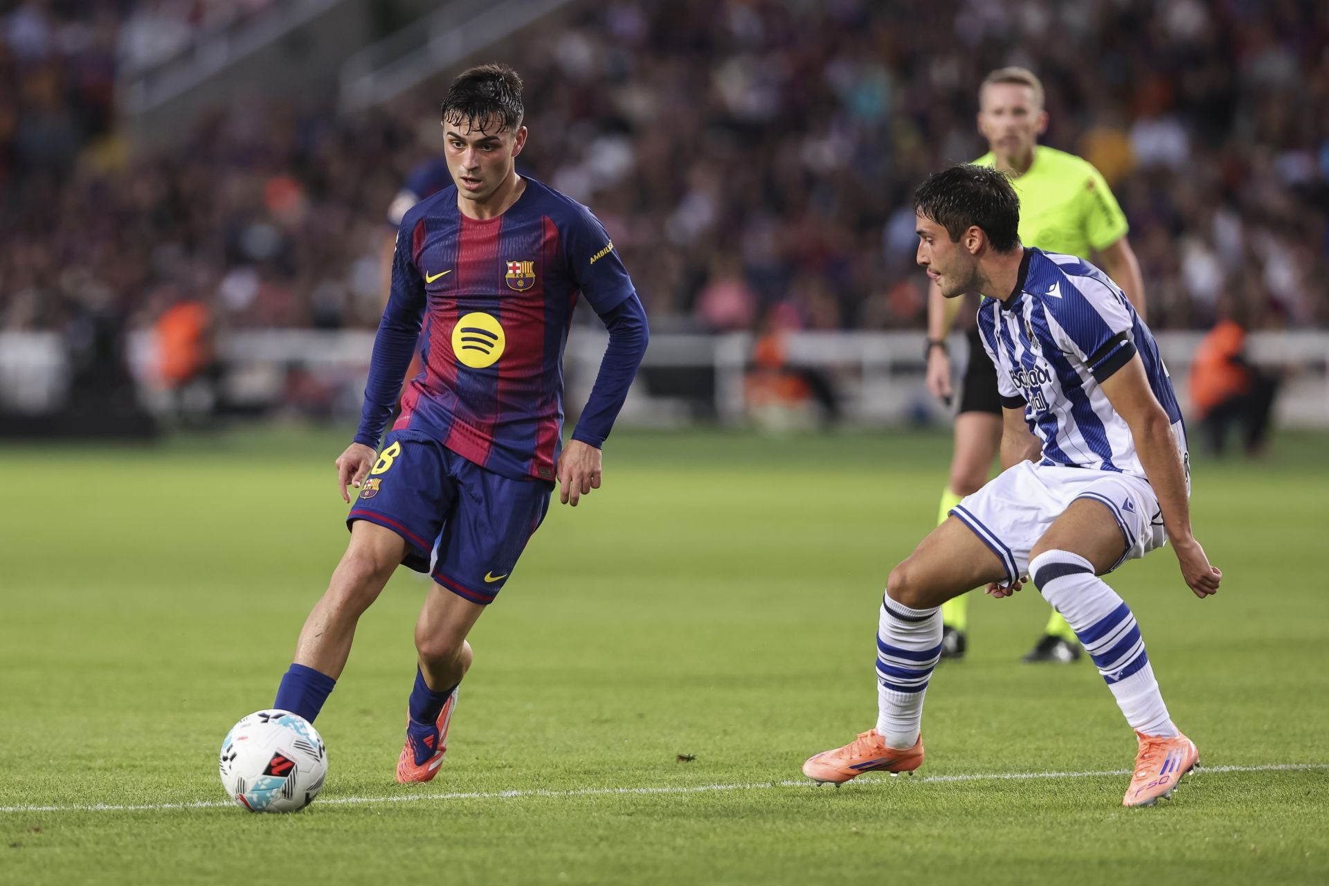 Las imágenes del partido Barça-Real Sociedad