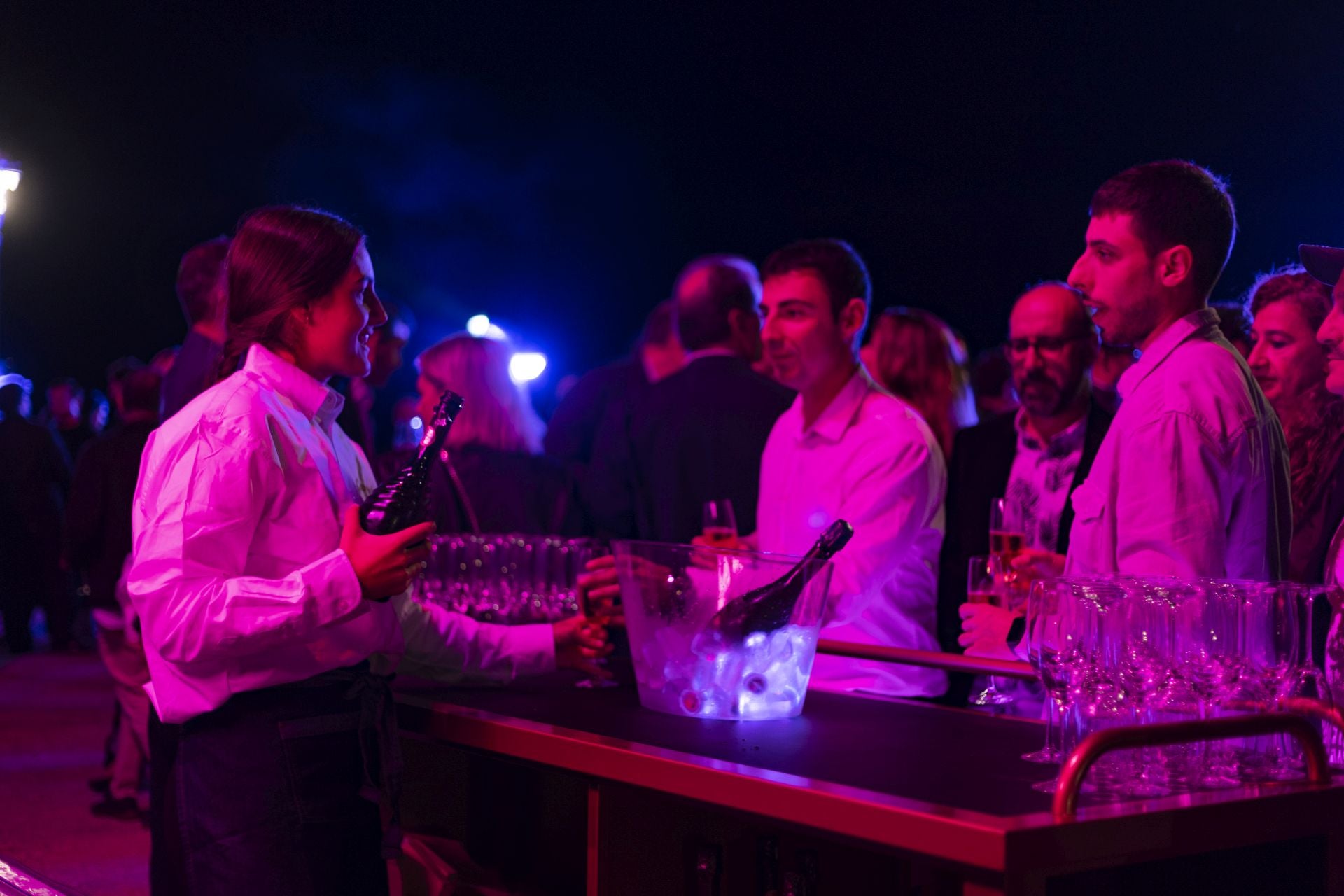 La fiesta del Zinemaldia después de la entrega de premios