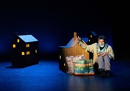 Un instante de la obra '52 hercios', que se estrena en el teatro Principal.