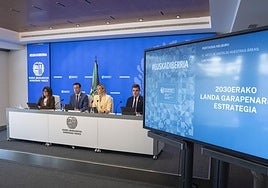 Imagen del Consejo del Gobierno Vasco que ha aprobado la Estrategia de Desarrollo Rural este martes.