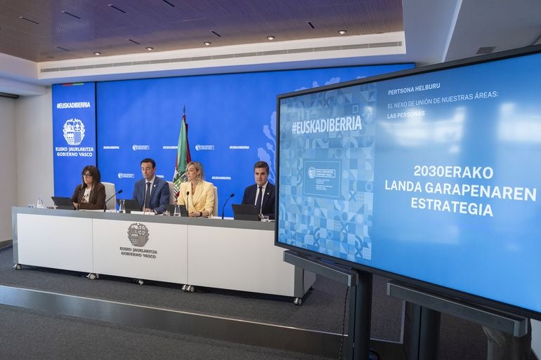 Imagen del Consejo del Gobierno Vasco que ha aprobado la Estrategia de Desarrollo Rural este martes.