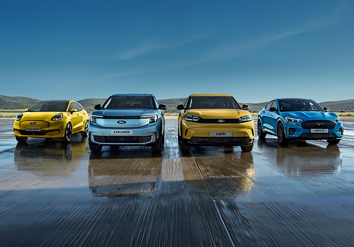 Gama eléctrica de Ford, vehículos adaptados a tus necesidades