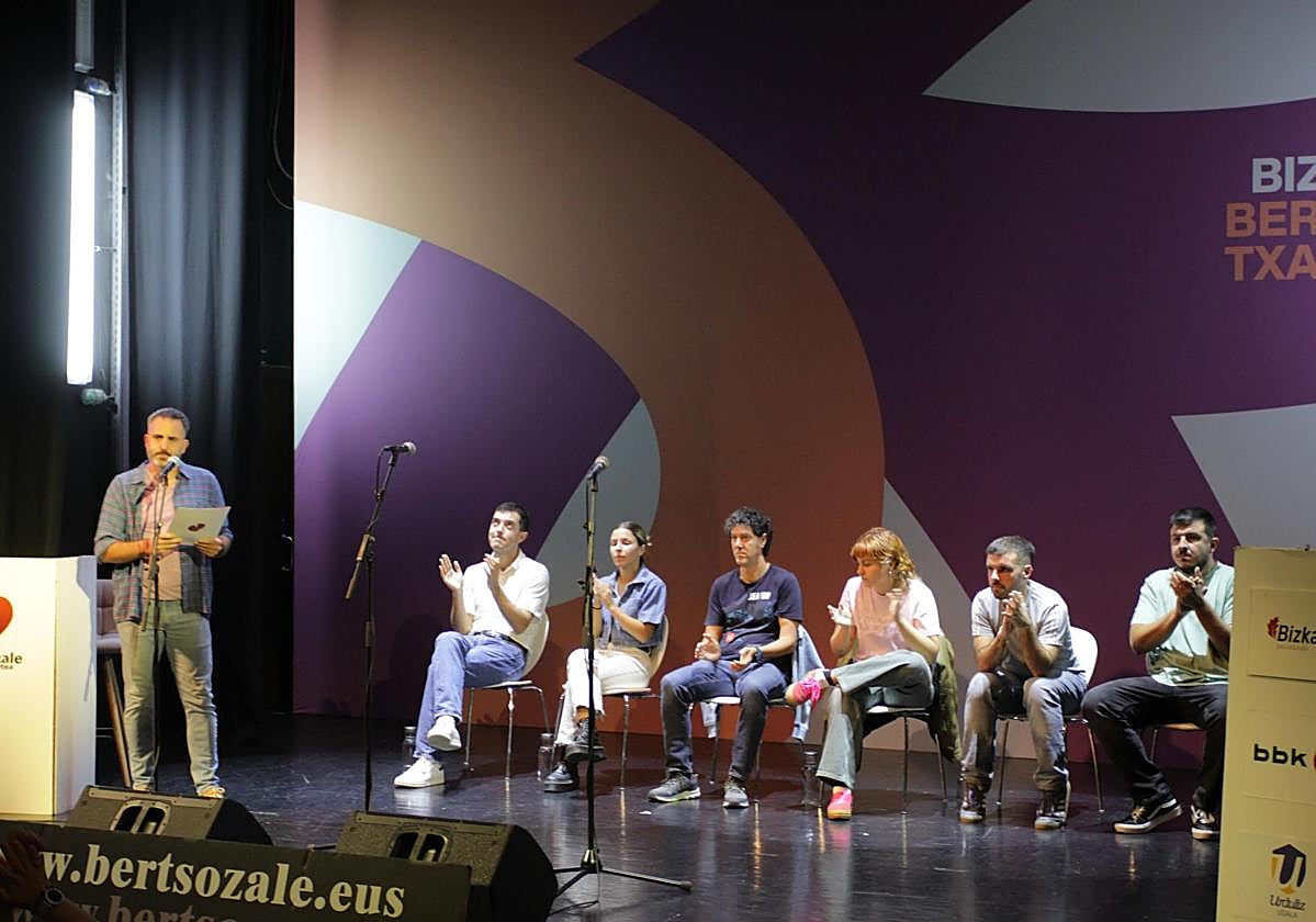 Urdulizeko estreinako saioko irudi bat.