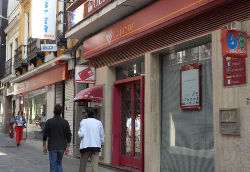 Una sucursal de Cajasur en Andalucía.
