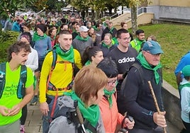 Más de 300 personas participaron en la marcha solidaria por segundo año consecutivo.