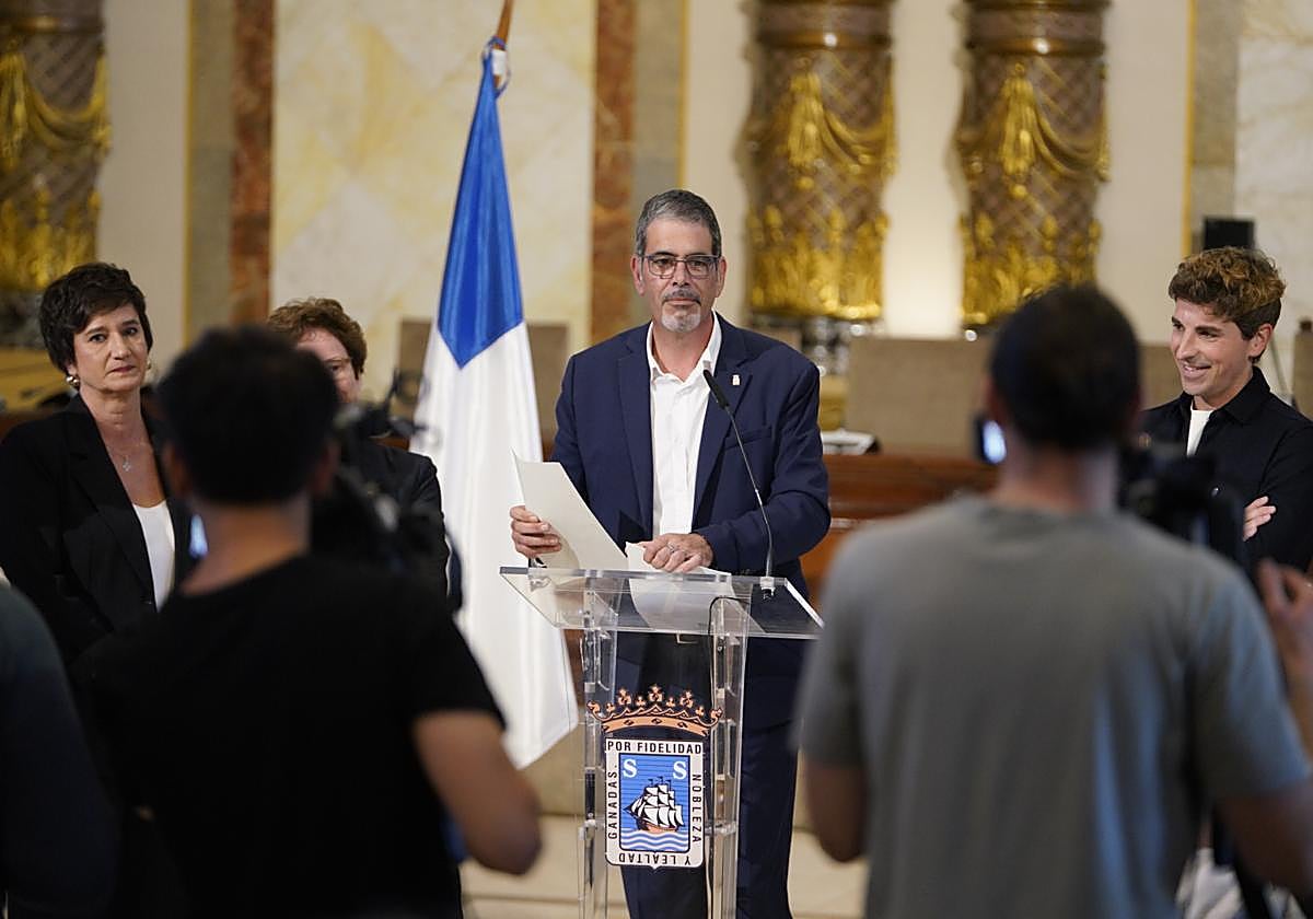 Goia anuncia que abandona la Alcaldía de Donostia