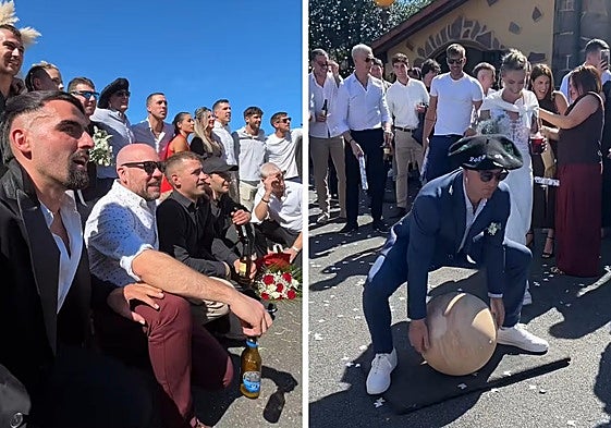 La reunión de los participantes de El Conquis en una boda tradicional vasca: «Estamos de boda con los Yocahu»