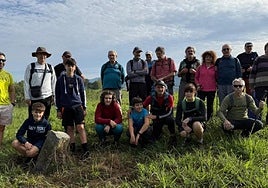 Visita a los mojones  con Mugarri bisita