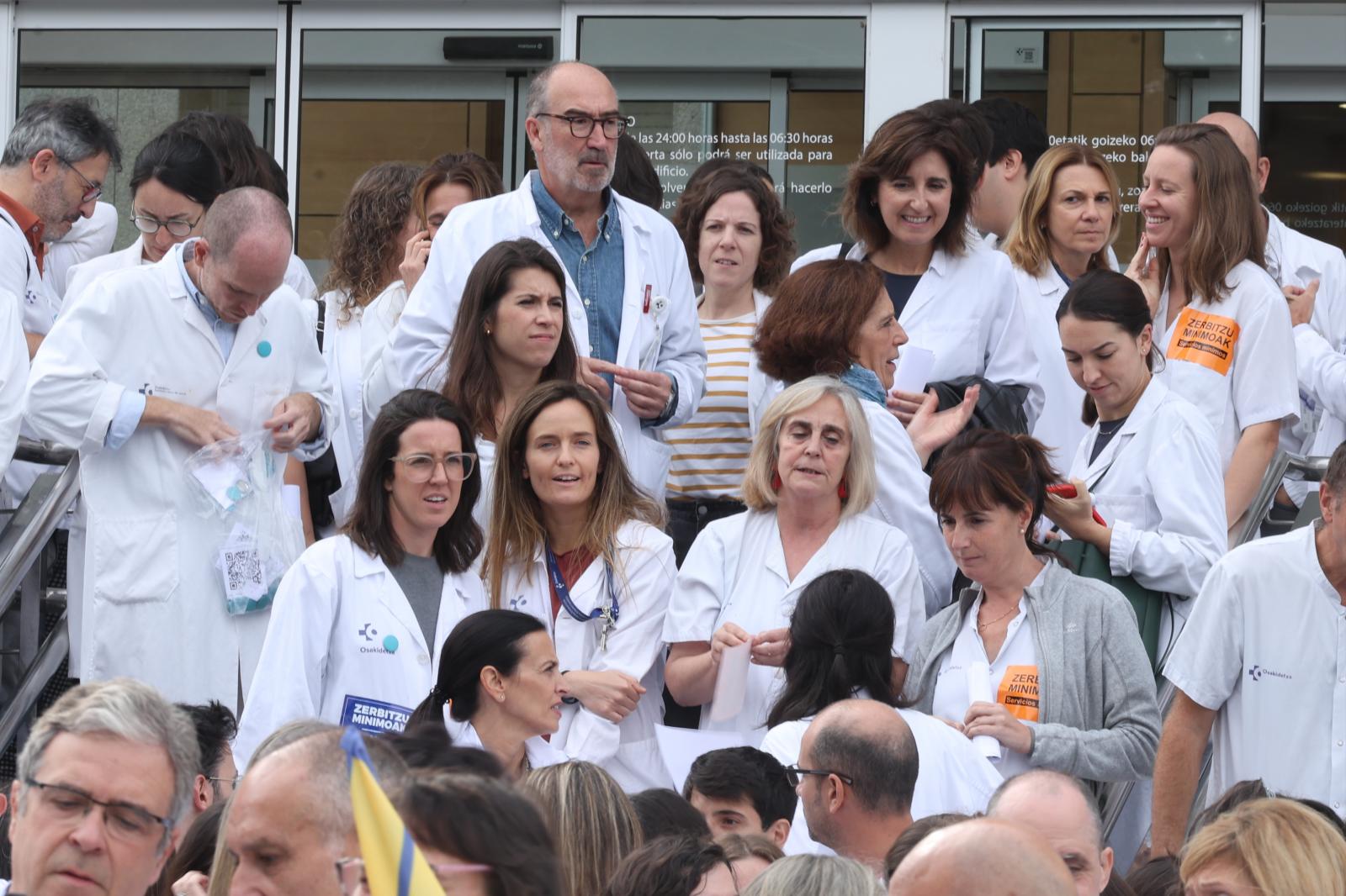 Los médicos paran y reclaman un estatuto propio