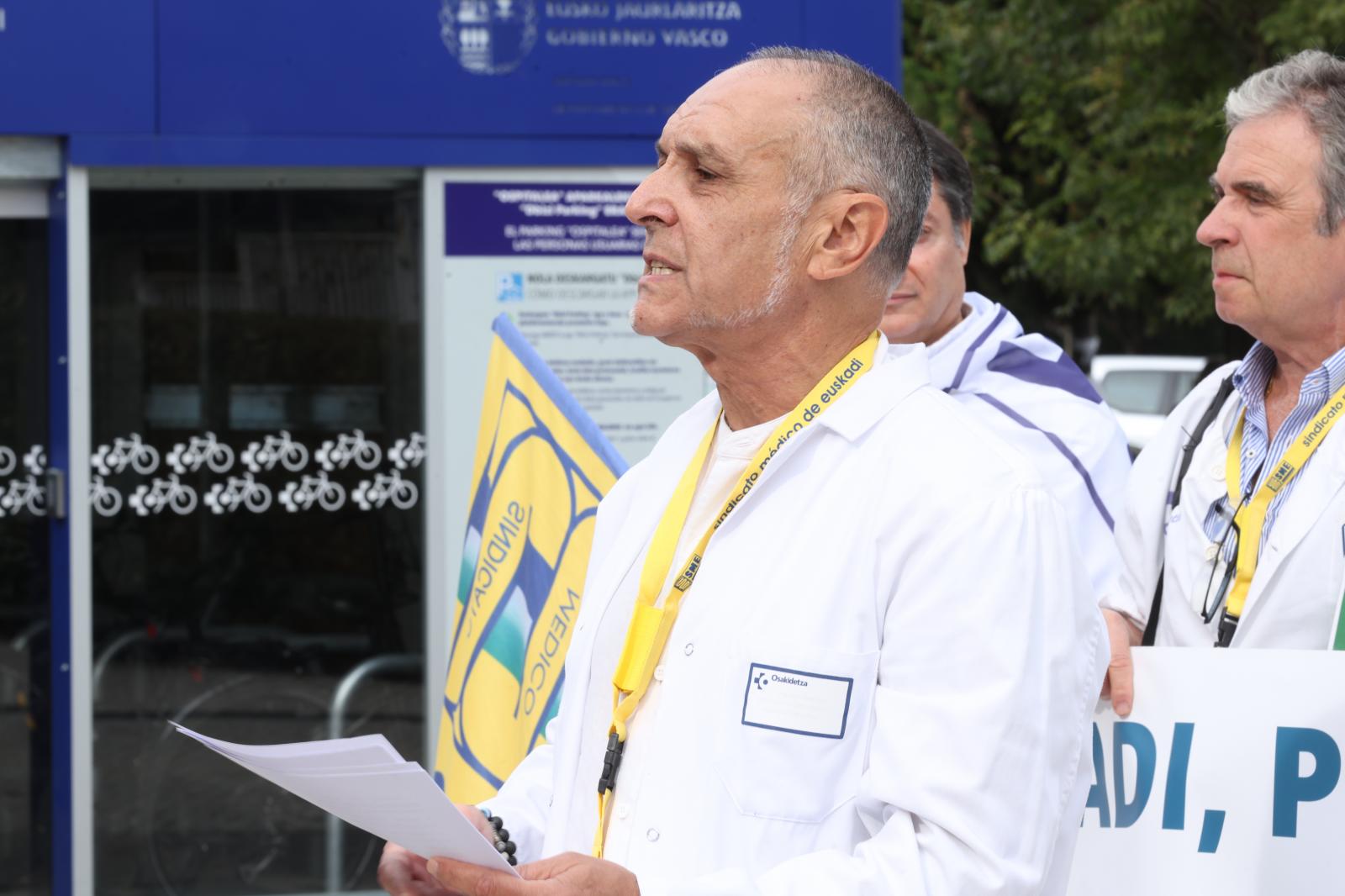 Los médicos paran y reclaman un estatuto propio