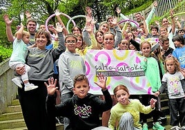 Elgoibar Ikastolako komunitatea prest dago festarako.