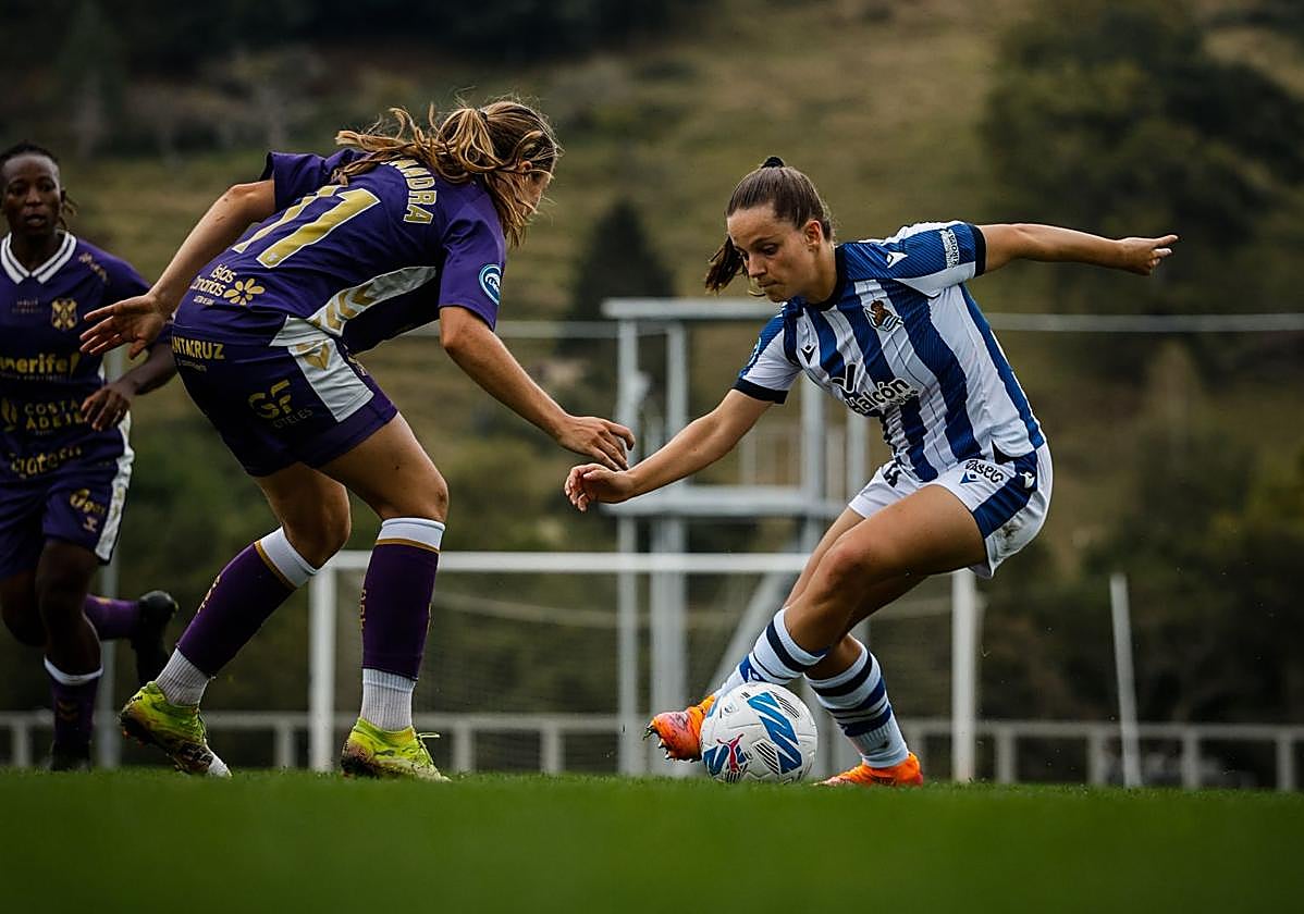 La Real paga caro sus errores en Zubieta ante el Tenerife