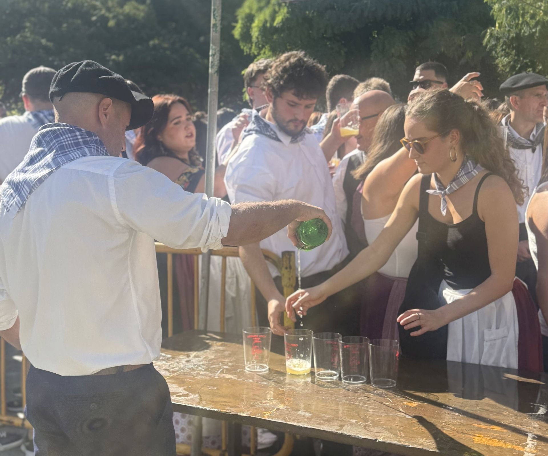 Las kuadrillas llenan un Oñati muy &#039;tropical&#039;