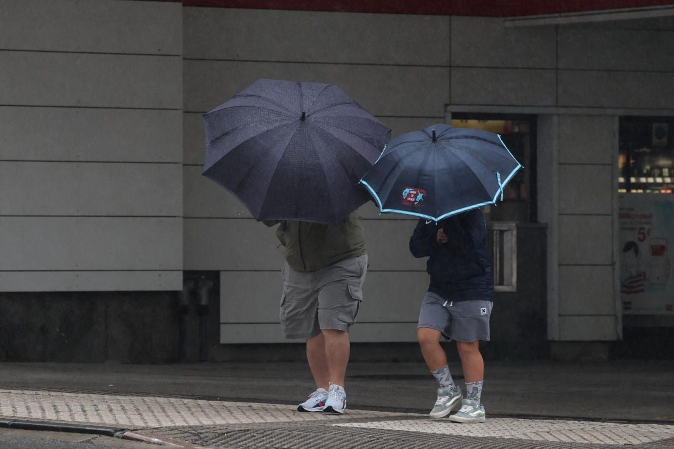 Del sol al temporal en pocas horas