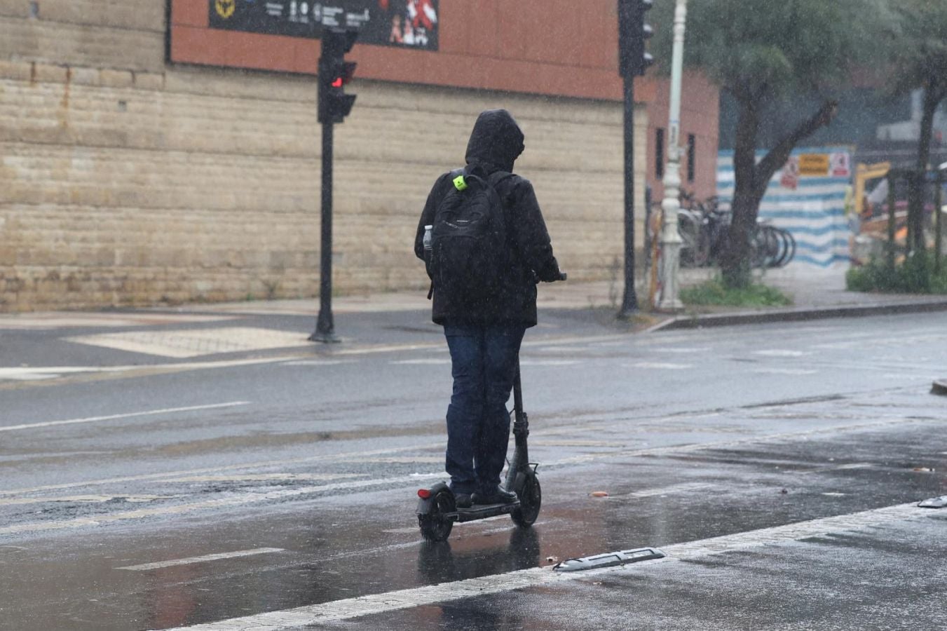 Del sol al temporal en pocas horas