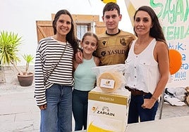 Eneko Diegok jaso du lehiaketaren saria.