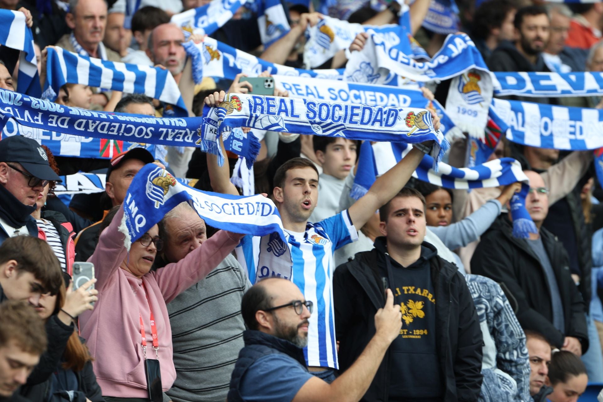 ¿Has estado en Anoeta? ¡Búscate en la grada!