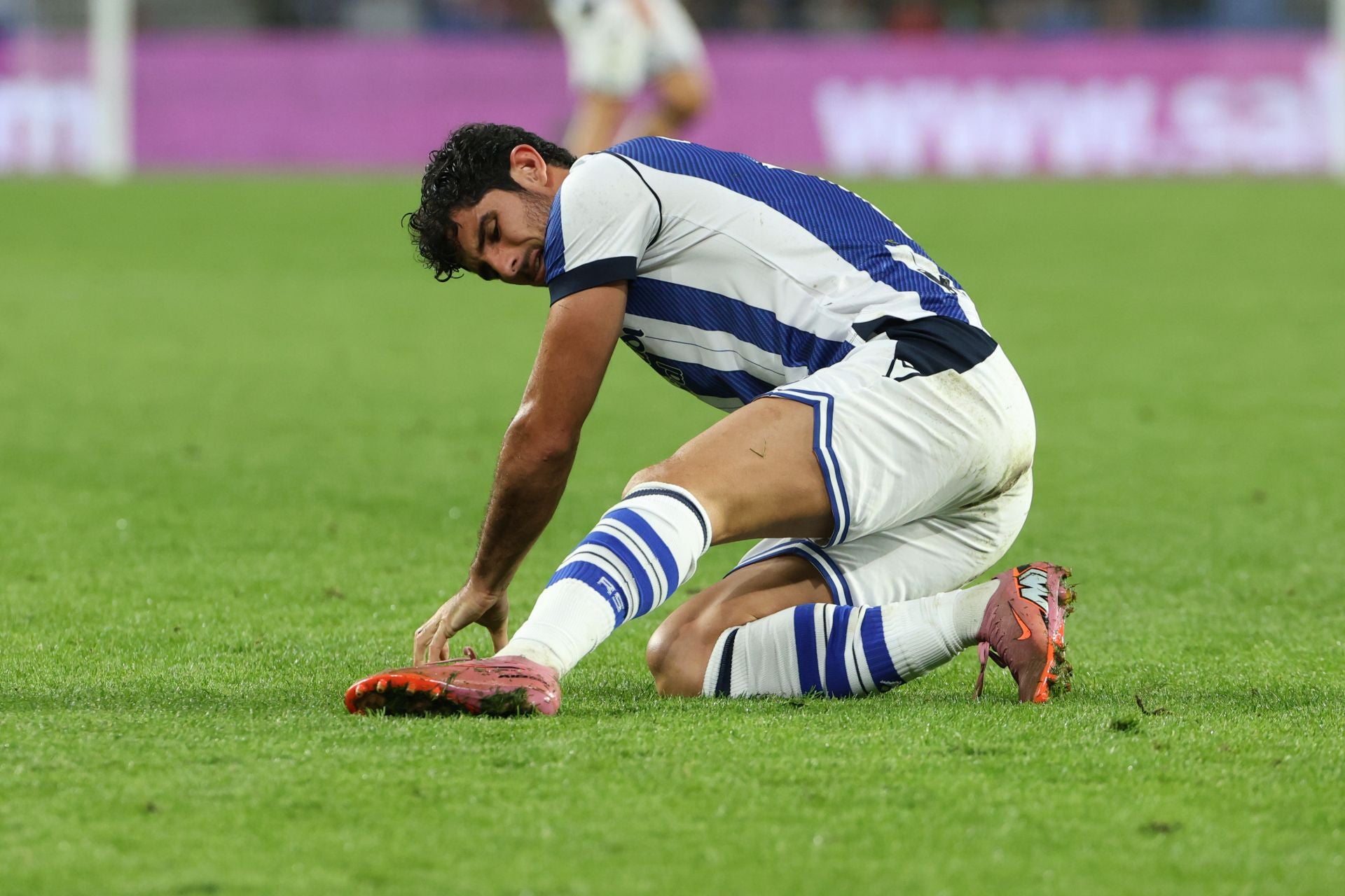 Las mejores imágenes del encuentro entre la Real Sociedad y el Rayo Vallecano