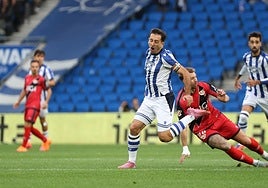 Las mejores imágenes del encuentro entre la Real Sociedad y el Rayo Vallecano