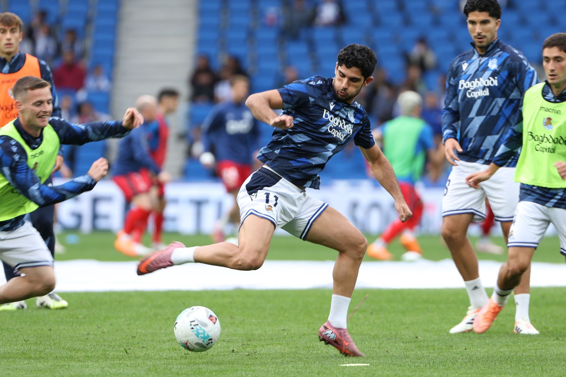 Las mejores imágenes del encuentro entre la Real Sociedad y el Rayo Vallecano