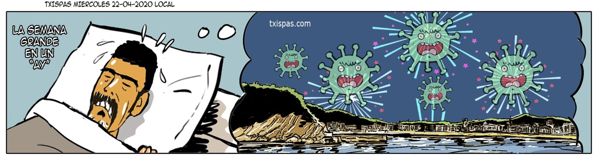 Los desvelos del alcalde por las fiestas durante la pandemia. 