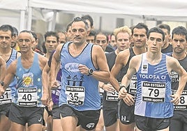 Imagen correspondiente a la salida en una reciente edición del cross.