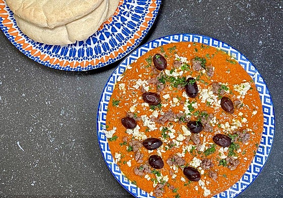 Receta de crema de pimientos asados