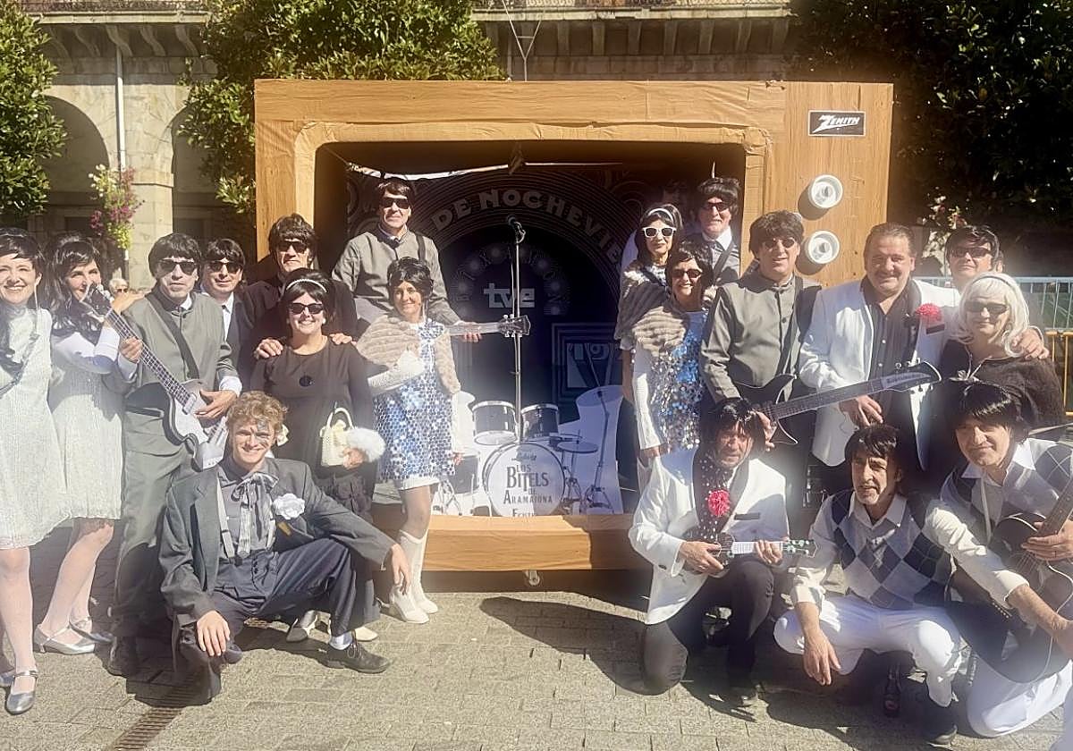 La gala de Nochevieja de 1970 metió en una enorme y vintage pantalla de televisión a lo más granado de la música de la época, desde los Beatles, a las Supremes, Karina, El Dúo Dinámico...