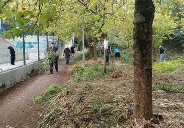 La aplaudida acción de unos vecinos de un barrio de San Sebastián: «¿Para qué pagamos impuestos?»