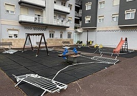 Parque infantil de la calle Jadarre.