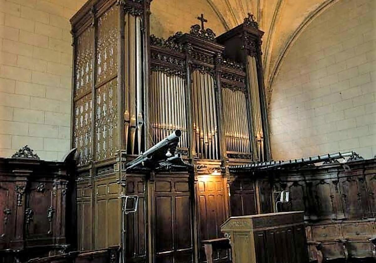 El órgano Roqués se encuentra en la Iglesia de Lesaka.