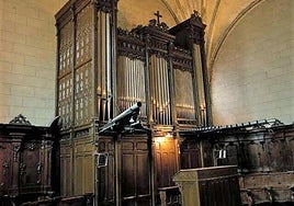 El órgano Roqués se encuentra en la Iglesia de Lesaka.