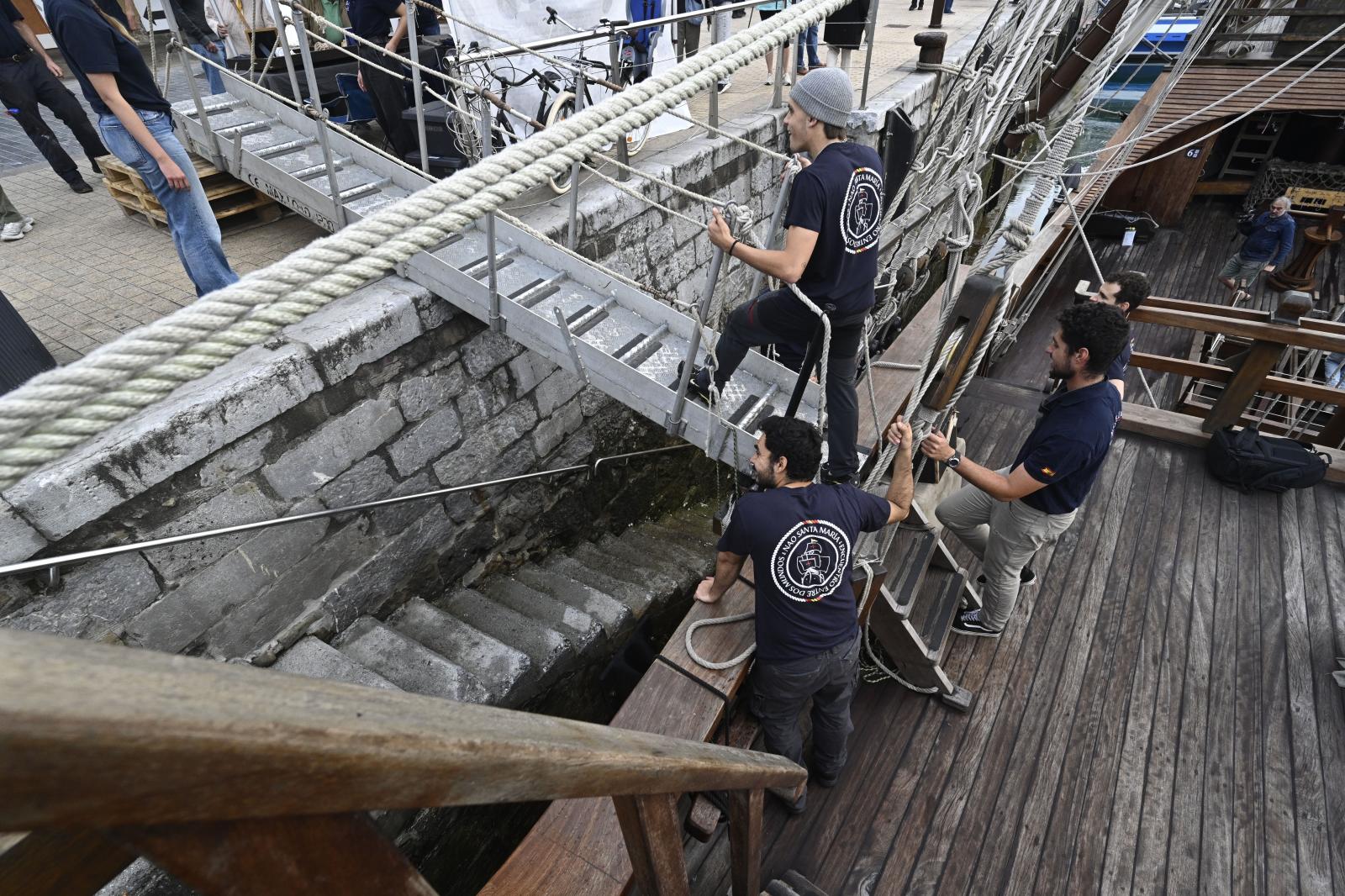 La Nao Santa María abre sus puertas al público
