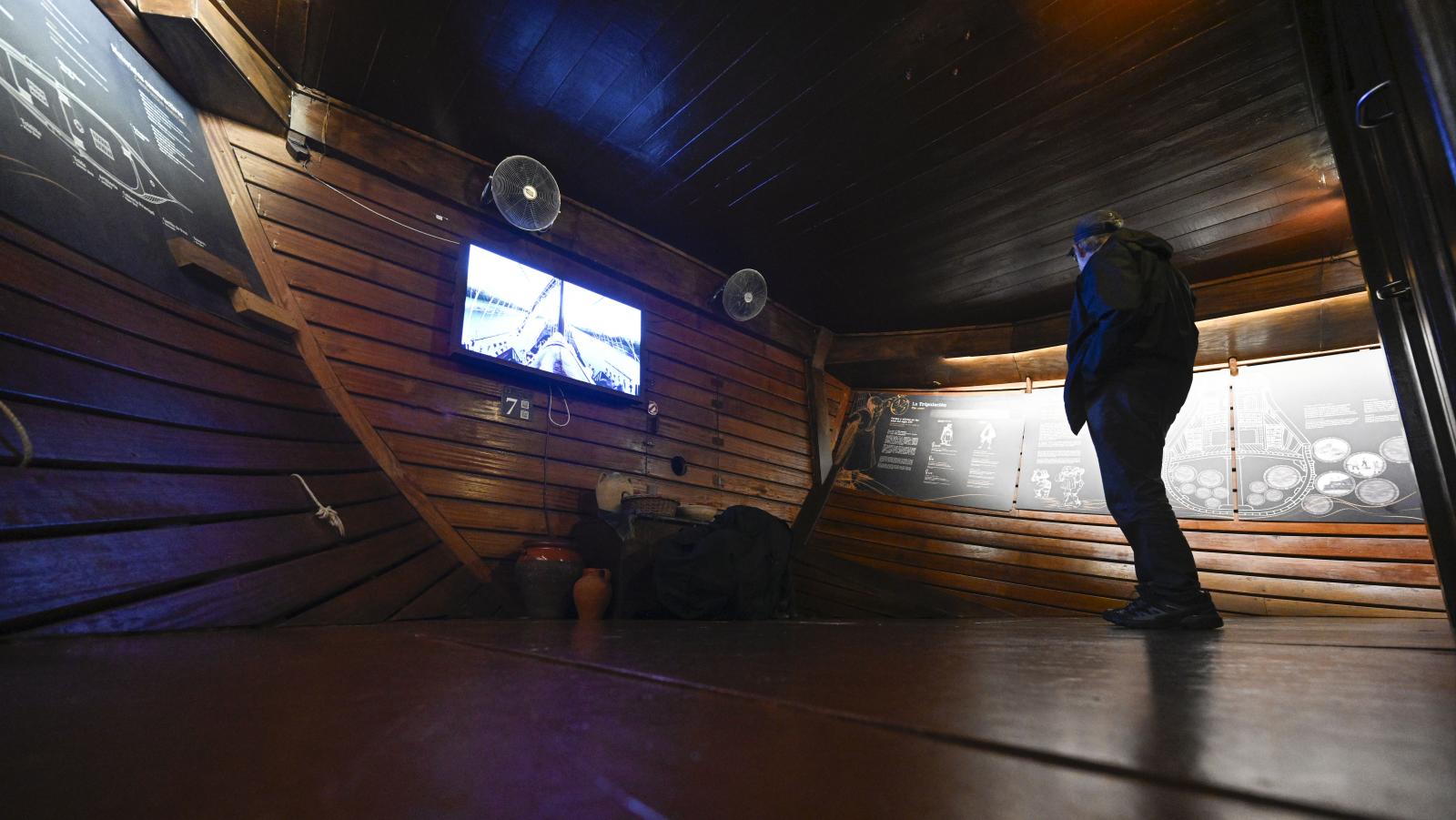 La Nao Santa María abre sus puertas al público